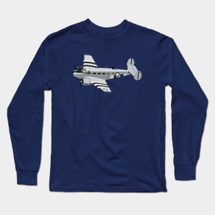 Model 18 American WW2 Airplane Long Sleeve T-Shirt